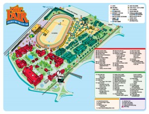 New York State Fair Map